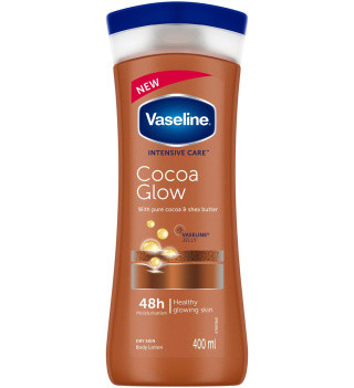 لوسیون بدن وازلین مدل Cocoa Butter | مرطوبکننده عمیق و تغذیهکننده پوست خشک | اصل از گلاموناشاپ