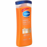 لوسیون بدن وازلین Healthy Even Tone حجم 400 میلی لیتر | مرطوبکننده و یکنواختکننده رنگ پوست | اصل از گلاموناشاپ