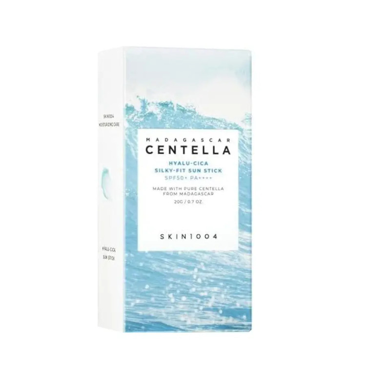 ضد آفتاب استیکی سنتلا Centella اسکین 1004 | SPF50+ | محافظت، کنترل چربی و تسکین پوست | اصل از گلاموناشاپ
