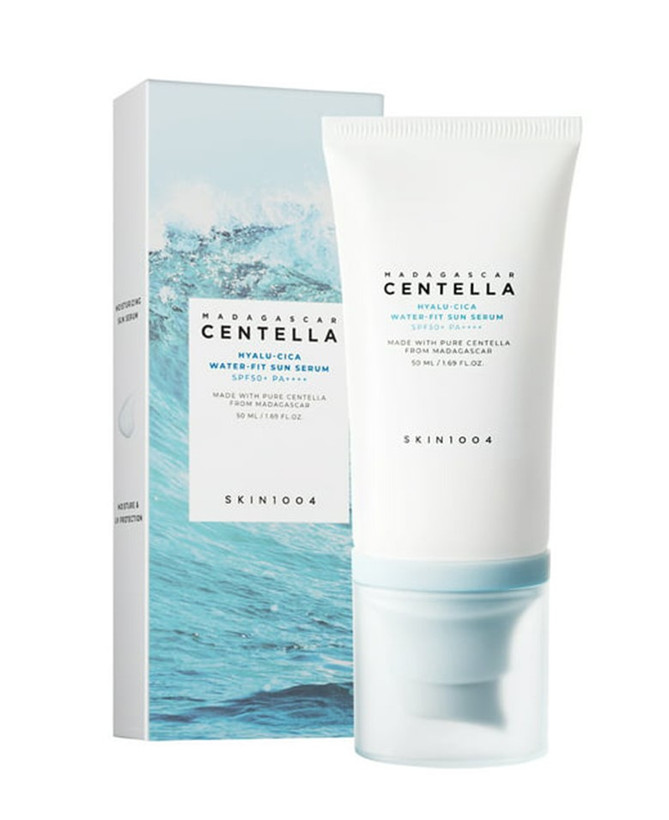 ضد آفتاب سنتلا Centella مدل Hyalu Cica Water حجم 50 میل | محافظت قوی + آبرسانی عمیق | اصل از گلاموناشاپ