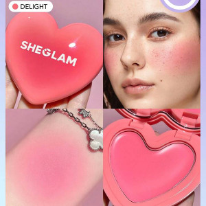 رژگونه قلبی شیگلم مدل DELIGHT | رنگی شاداب با جلوهای طبیعی | اصل از گلاموناشاپ