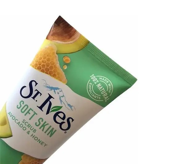 اسکراب لایه بردار پوست سنت ایوز مدل عسل و آووکادو و طالبی حجم 170 میلی لیتر | شفافکننده و تغذیهکننده پوست | اصل از گلاموناشاپ