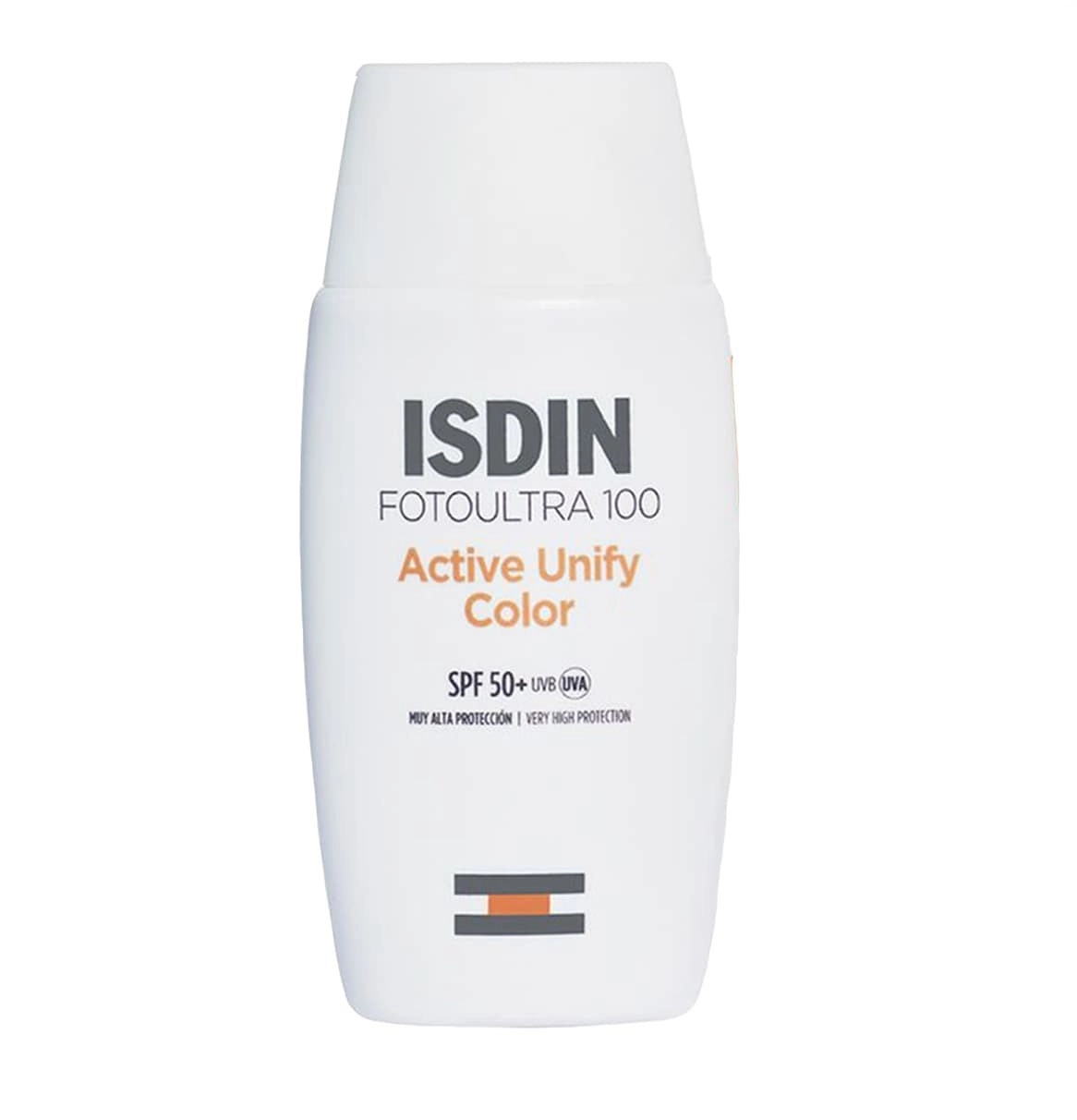 خرید ضد آفتاب اکتیو یونیفای ایزدین رنگی ISDIN Active Unify ضد لک SPF 50 حجم 50 میل اصل از گلاموناشاپ با ضمانت اصالت کالا