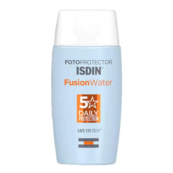 خرید ضد آفتاب فیوژن واتر SPF50 بدون رنگ ایزدین Fotoprotector ISDIN Fusion Water SPF 50 حجم 50 میلی لیتر اصل از گلاموناشاپ با ضمانت اصالت کالا