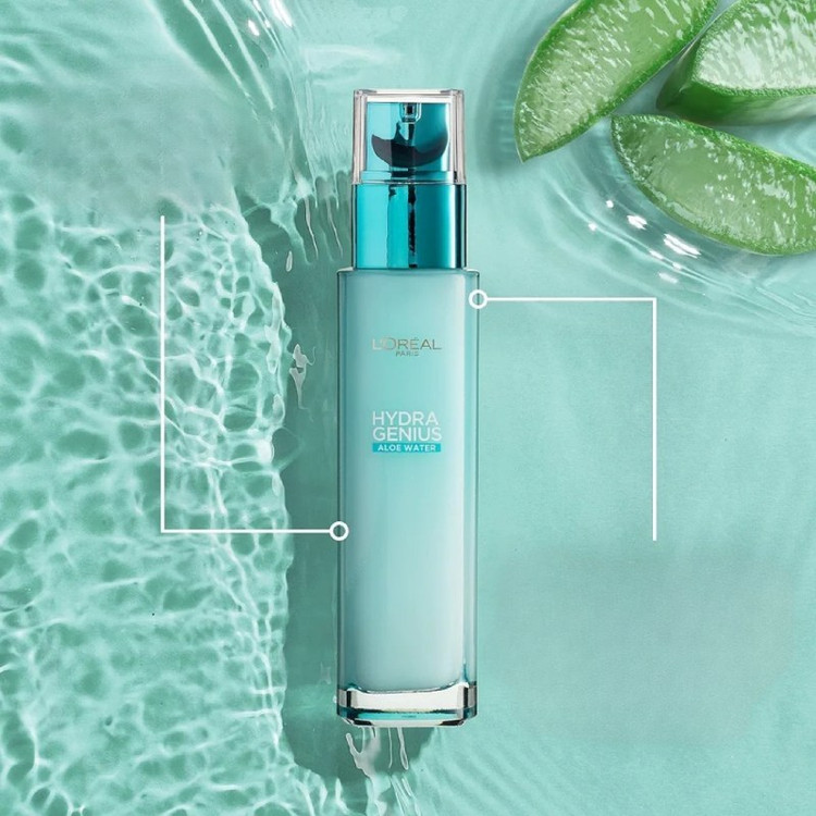 سرم آبرسان لورآل مدل Hydra Genius مناسب پوست نرمال تا خشک | آبرسانی 72 ساعته | حجم 70 میل | اصل از گلاموناشاپ