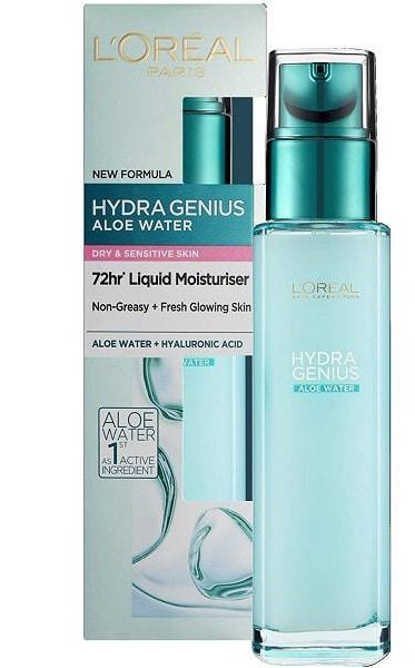 آبرسان هیدرا جنیوس لورآل مخصوص پوست خشک و حساس | آبرسانی 72 ساعته | حجم 70 میل | اصل از گلاموناشاپ با ضمانت اصالت کالا