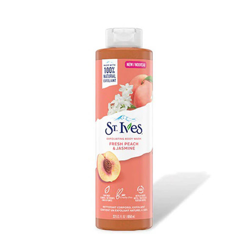 شامپو بدن سنت ایوز St. Ives مدل هلو و گل یاس | آبرسان و لطافتبخش پوست | حجم 650 میل | اصل از گلاموناشاپ با ضمانت اصالت کالا