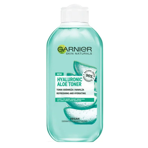 تونر گارنیر Garnier مخصوص پوست نرمال تا مختلط | حاوی عصاره آلوئهورا | پاککننده و آبرسان | حجم 200 میل | اصل از گلاموناشاپ با ضمانت اصالت کالا