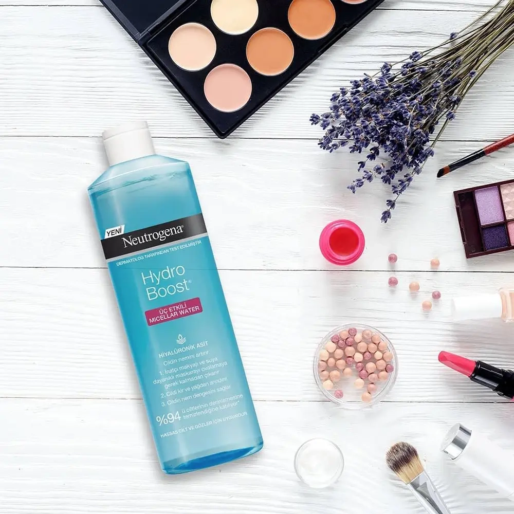 میسلار واتر نوتروژینا Neutrogena مدل Hydro Boost | پاککننده عمیق و آبرسان پوست | مناسب انواع پوست | حجم 400 میل | اصل از گلاموناشاپ با ضمانت اصالت کالا