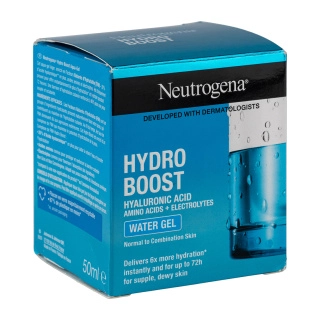 واتر ژل آبرسان صورت نوتروژینا مدل Hydro Boost | رطوبترسانی عمیق و ماندگار | حجم 50 میلیلیتر | اصل از گلاموناشاپ با ضمانت اصالت کالا