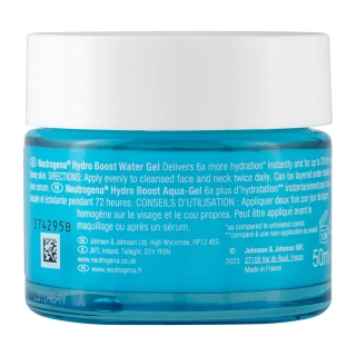 واتر ژل آبرسان صورت نوتروژینا مدل Hydro Boost | رطوبترسانی عمیق و ماندگار | حجم 50 میلیلیتر | اصل از گلاموناشاپ با ضمانت اصالت کالا