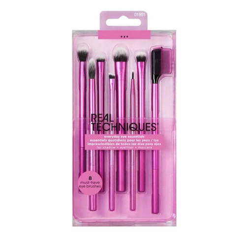 ست براش آرایش چشم ریل تکنیک مدل Everyday Eye Essentials | مجموعهای کامل برای آرایش حرفهای چشم | اصل از گلاموناشاپ با ضمانت اصالت کالا