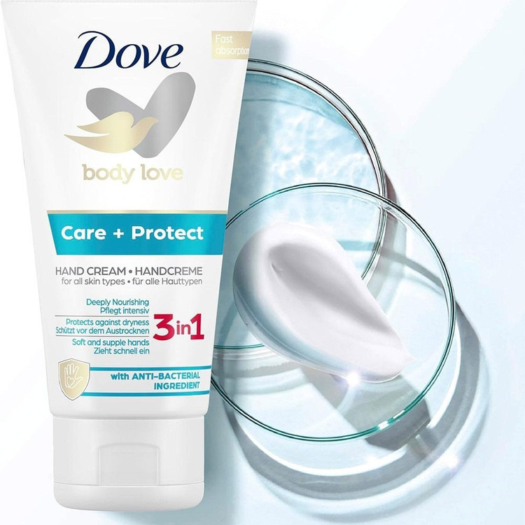 کرم مغذی و محافظ دست داو مدل Anti Bacterial | رطوبترسان و ضدباکتری | حجم 75 میل | اصل از گلاموناشاپ با ضمانت اصالت کالا