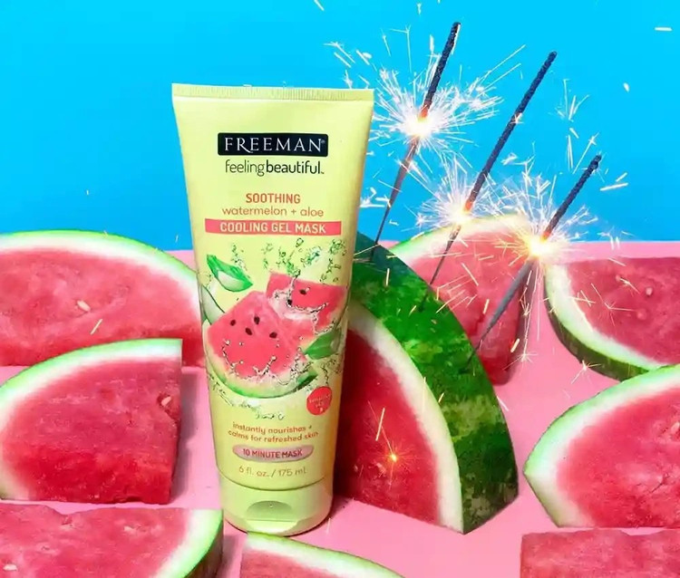 ماسک صورت فریمن مدل هندوانه و آلوئهورا | آبرسان قوی و شادابکننده پوست | حجم 175 میل | اصل از گلاموناشاپ با ضمانت اصالت کالا