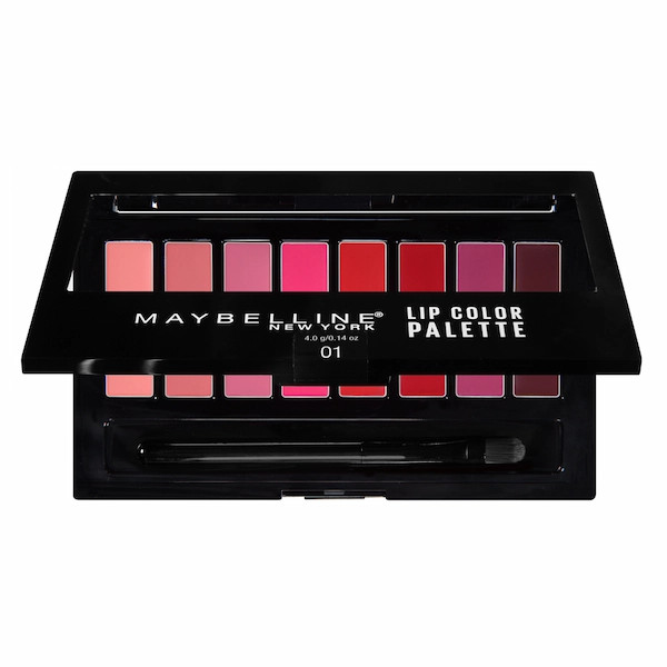 پالت رژ لب 8 رنگ میبلین MAYBELLINE کد 01 | رنگهای متنوع و حرفهای | بافت کرمی، نرم و ماندگار | اصل از گلاموناشاپ با ضمانت اصالت کالا