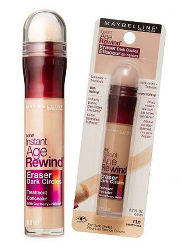 کانسیلر میبلین MAYBELLINE مدل Instant Age Rewind شماره Fair 110 | پوشش کامل و سبک | کاهش تیرگی و چینوچروک زیر چشم | اصل از گلاموناشاپ با ضمانت اصالت کالا