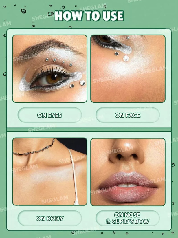 هایلایتر شیگلم مدل Glow Bloom | طراحی جذاب سفینه فضایی اصل از گلاموناشاپ با ضمانت اصالت کالا