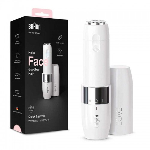 ماشین اصلاح موی صورت بانوان براون مدل FS1000 BRAUN | شیور برقی سبک و دقیق | اصلاحی نرم و بدون حساسیت | اصل از گلاموناشاپ با ضمانت اصالت کالا