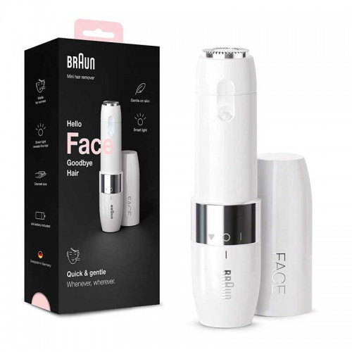 ماشین اصلاح موی صورت بانوان براون مدل FS1000 BRAUN | شیور برقی سبک و دقیق | اصلاحی نرم و بدون حساسیت | اصل از گلاموناشاپ با ضمانت اصالت کالا