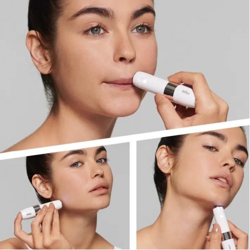 ماشین اصلاح موی صورت بانوان براون مدل FS1000 BRAUN | شیور برقی سبک و دقیق | اصلاحی نرم و بدون حساسیت | اصل از گلاموناشاپ با ضمانت اصالت کالا