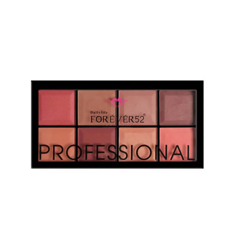 پالت رژگونه فوراور 52 مدل Spotlight | دارای ۸ رنگ جذاب و متنوع | بافت مخملی و ماندگاری بالا | اصل از گلاموناشاپ با ضمانت اصالت کالا