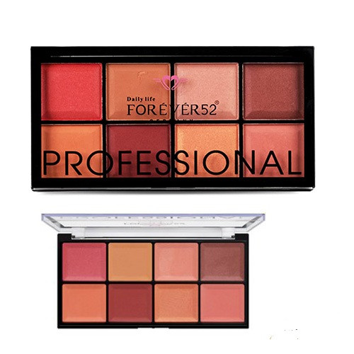پالت رژگونه فوراور 52 مدل Spotlight | دارای ۸ رنگ جذاب و متنوع | بافت مخملی و ماندگاری بالا | اصل از گلاموناشاپ با ضمانت اصالت کالا