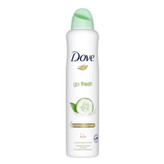 اسپری ضد تعریق داو با رایحه خیار و چای سبز زنانه | محافظت ۴۸ ساعته و حس طراوت | ۲۵۰ میلیلیتر | اصل از گلاموناشاپ