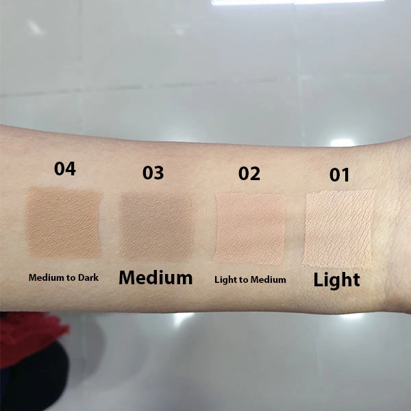 کرم پودر بی‌بی فارماسی مدل Light To Medium 02 حجم 50 میلی لیتر | پوشش طبیعی و مراقبت از پوست | اصل از گلاموناشاپ