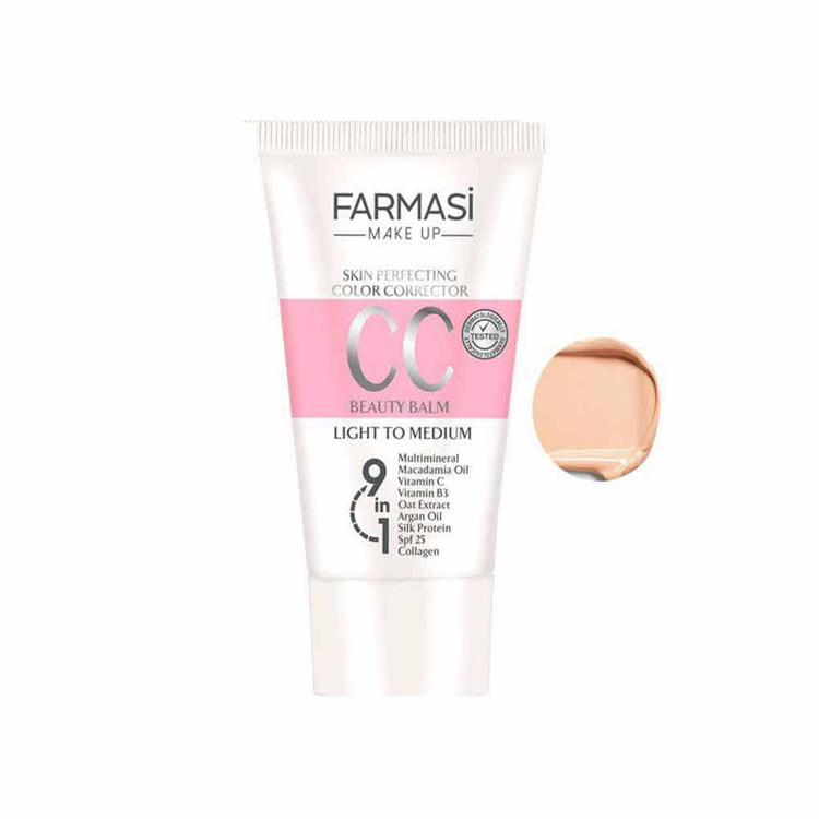 سی سی کرم فارماسی شماره 02 رنگ Light To Medium حجم 50 میل پوششدهی یکدست و مراقبت از پوست | اصل از گلاموناشاپ