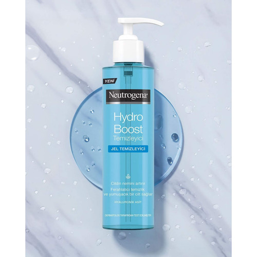 ژل شستشوی صورت نوتروژینا مدل Hydro Boost Aqua Gel | پاککننده عمیق و آبرسان پوست خشک – حجم 200 میل اصل از گلاموناشاپ