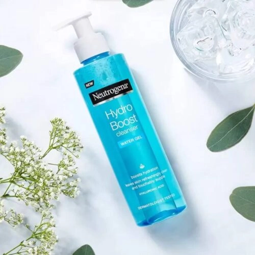 ژل شستشوی صورت نوتروژینا مدل Hydro Boost Aqua Gel | پاککننده عمیق و آبرسان پوست خشک – حجم 200 میل اصل از گلاموناشاپ