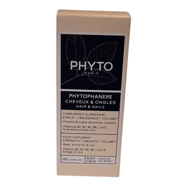 قرص فیتو فانر Phyto Phanere | تقویت‌کننده مو و ناخن | بسته 120 عددی | اصل از گلاموناشاپ
