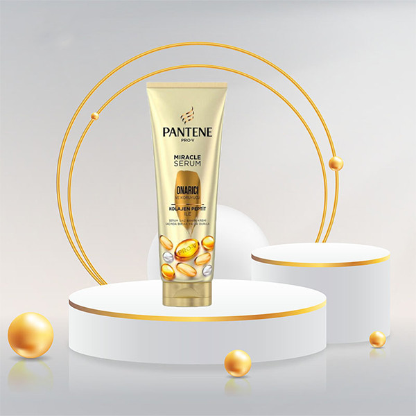 نمای پشت بستهبندی با اطلاعات ترکیبات و دستور مصرف.