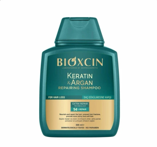 نمای تکی از شامپو بیوکسین ضدریزش