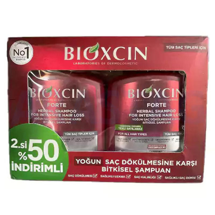 نمای نزدیک از پک دو عددی شامپو