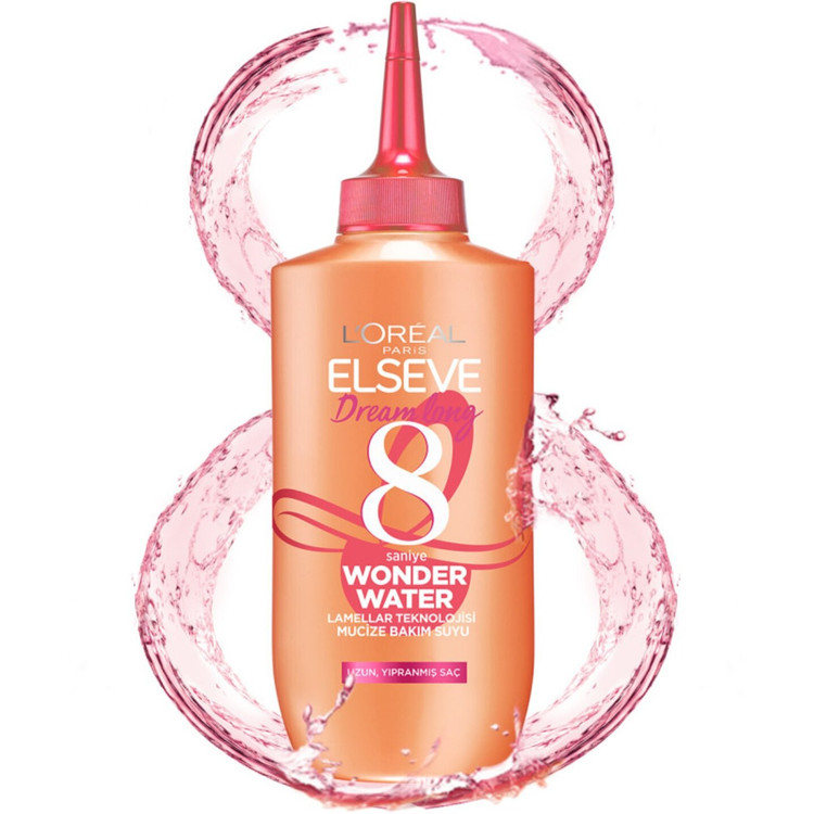 بطری سرم مو لورآل Wonder Water – نمای بستهبندی
