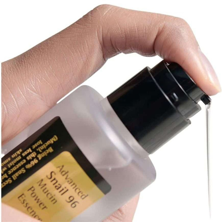 اسنس ترمیمکننده حلزون کوزارکس COSRX Advanced Snail 96 Mucin | آبرسان و بازسازیکننده قوی پوست | حجم 100 میل | گلاموناشاپ