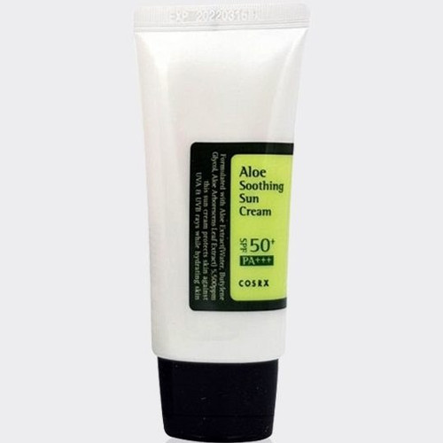 کرم ضد آفتاب کوزارکس SPF50 با عصاره آلوئهورا | آبرسان، سبک و بدون سفیدک | حجم 50 میلیلیتر | اصل از گلاموناشاپ با ضمانت اصالت کالا