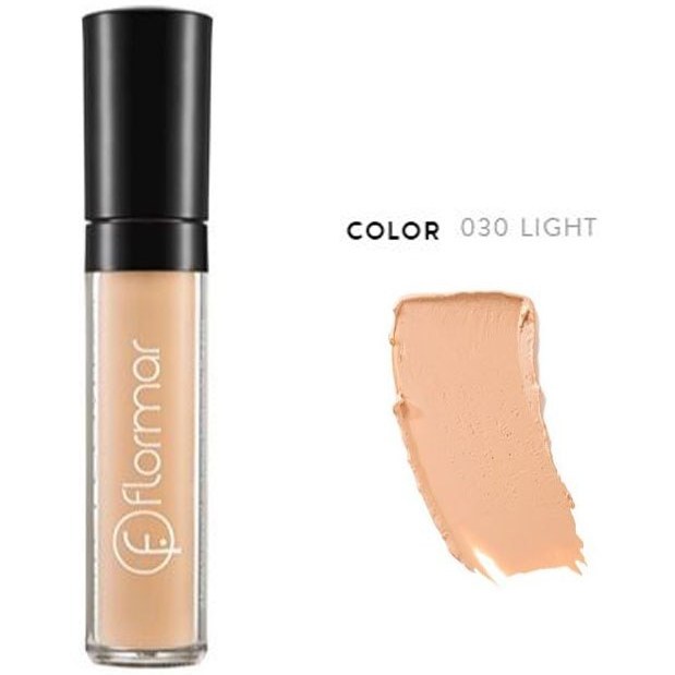 کانسیلر مایع فلورمار شماره 30 | پوشش‌دهی بی‌نقص و ماندگاری بالا | Flormar Perfect Coverage Liquid Concealer | اصل از گلاموناشاپ با ضمانت اصالت کالا