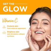 ژل شستشوی صورت سیمپل Simple مدل Glow حاوی ویتامین C | روشنکننده، پاکسازی عمیق و شادابکننده پوست | حجم 150 میل | گلاموناشاپ