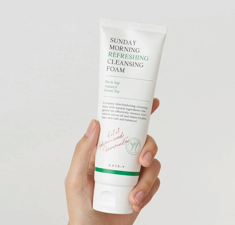 فوم شستشوی ملایم صورت اکسیس وای سان دی مورنینگ ۱۲۰ میل | AXIS-Y Sunday Morning Refreshing Cleansing Foam اصل از گلاموناشاپ