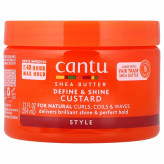 کاسترد حالتدهنده و فیکسکننده مو کنتو اصل ۳۵۴ میل | Cantu Define & Shine Custard | گلاموناشاپ